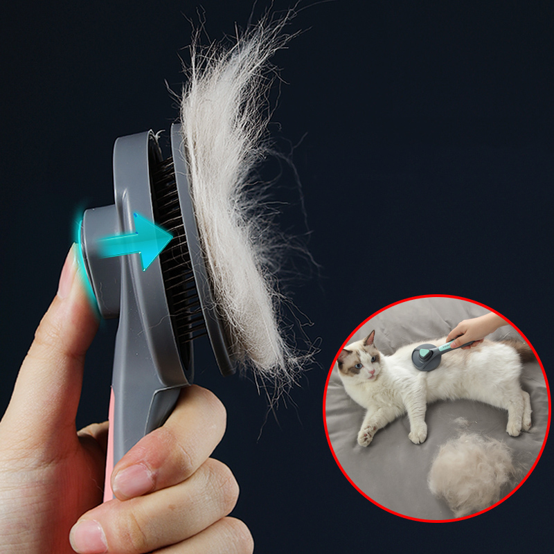 Self-Cleaning Cat Hair Comb